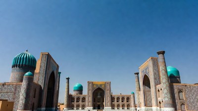 Registan Square Samarkand Uzbekistan