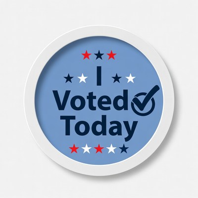 I Voted Today Badge