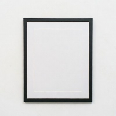 Black Empty Picture Frame