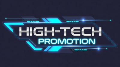 High-Tech Promotion Neon Banner