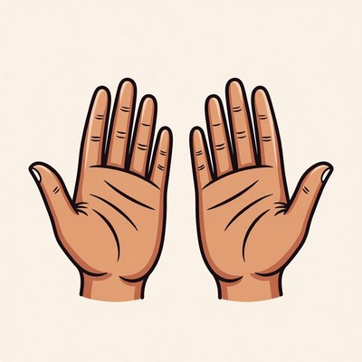 Open Hands Illustration