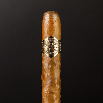 Juan Fuente Cigars on Black Background