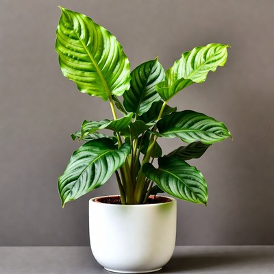 Potted Calathea Plant