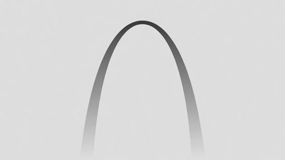 Gateway Arch silhouette