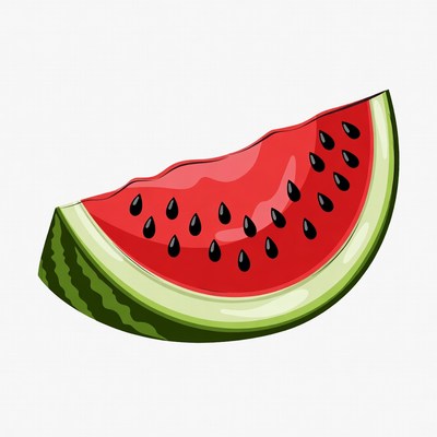Sliced Watermelon Clip Art