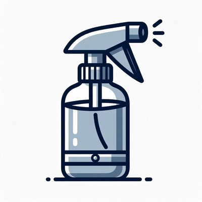 Spray Bottle Illustration