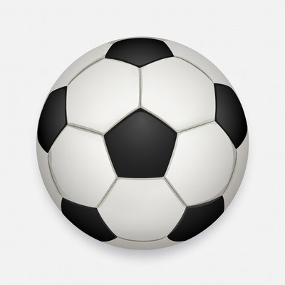 Soccer Ball on White Background