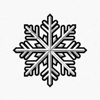 Snowflake illustration