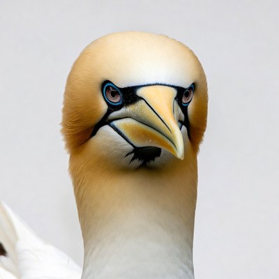 Nazca Booby Bird Closeup