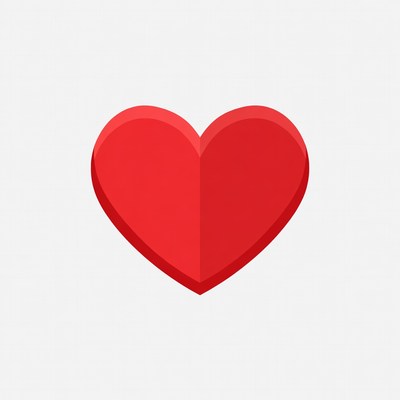 Red heart icon