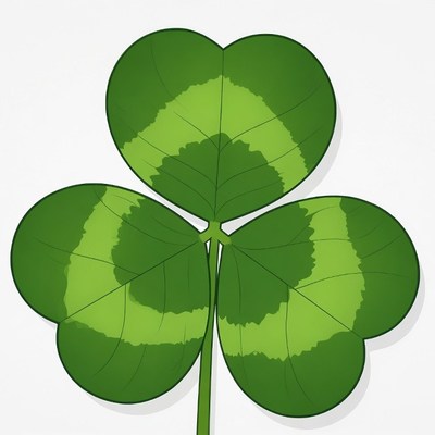 Four-leaf clover illustration