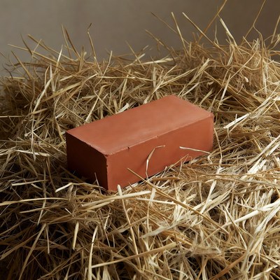 Red Brick on Hay