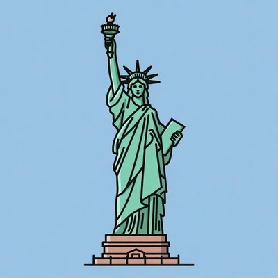 Statue of Liberty illustration
