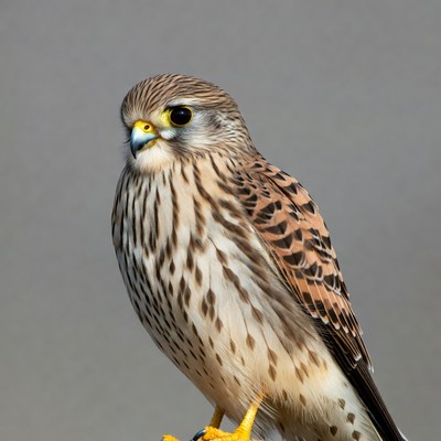 American Kestrel Falcon Closeup