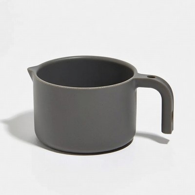 Gray Ceramic Teapot with Handle
