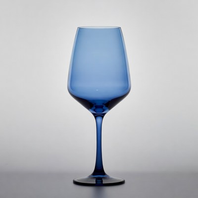 Blue Wine Glass