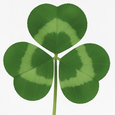 Four-Leaf Clover Illustration