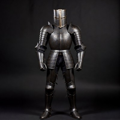 Knight in Medieval Armor