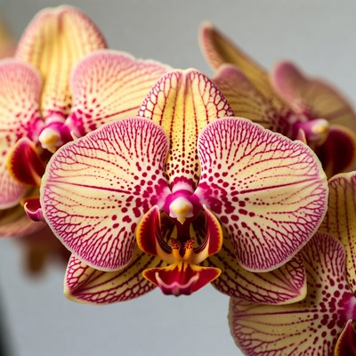 Vibrant Yellow Phalaenopsis Orchid Bloom