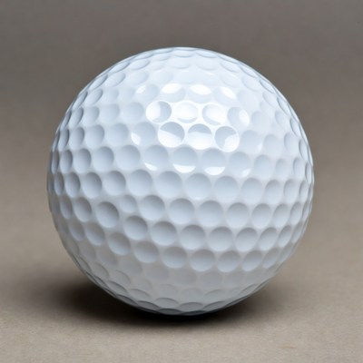 White Golf Ball