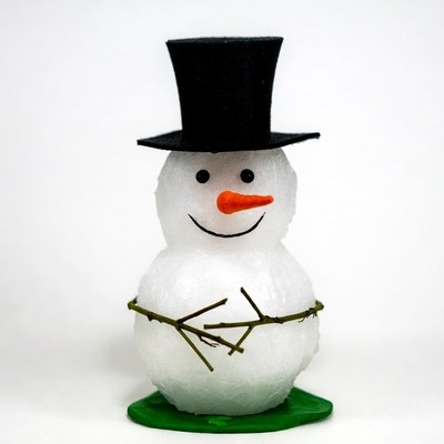 Snowman with Top Hat