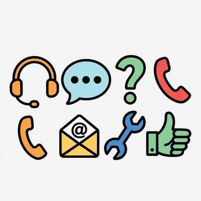 Customer Service Icons Set