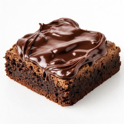 Chocolate Brownie with Fudge Topping