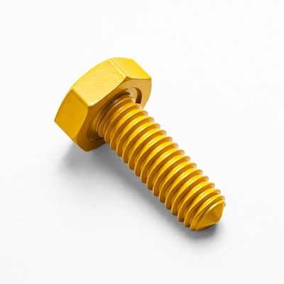 Yellow Hex Bolt