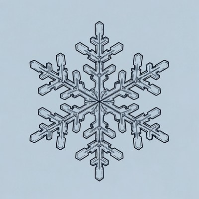 Snowflake illustration