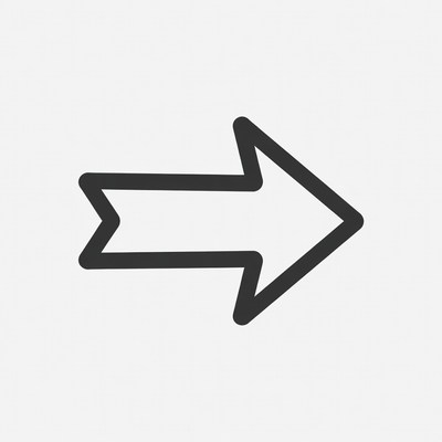 Black right arrow icon