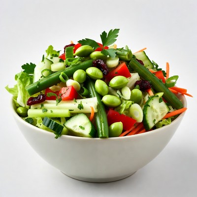Fresh Green Bean Salad Bowl