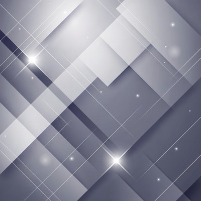 Abstract Silver Geometric Background