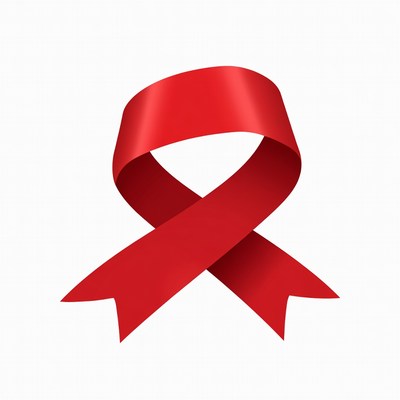 Red Awareness Ribbon