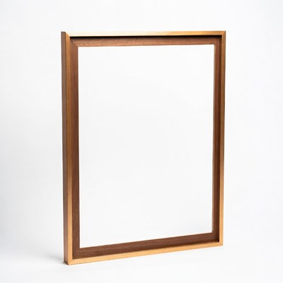 Empty Wooden Picture Frame