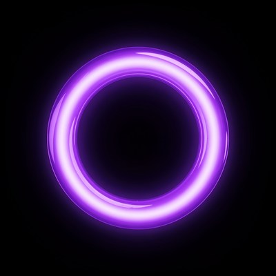 Glowing Purple Ring
