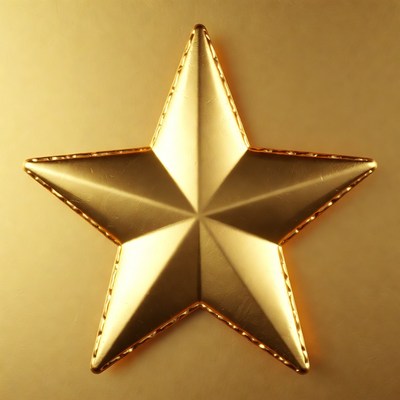 Shiny Golden Star