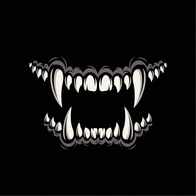 Fangs Bared Illustration