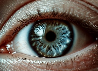 Close-up Blue Eye