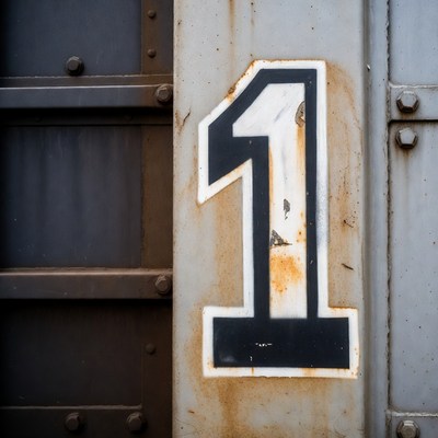 Rusty Train Car Number 1