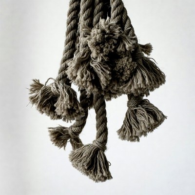 Hanging Thick Rope with Tassels