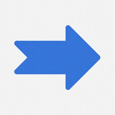 Blue right arrow icon