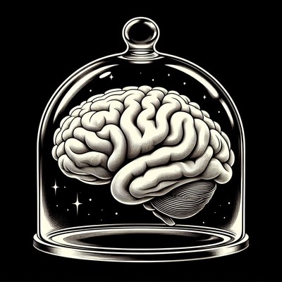 Brain in Glass Dome