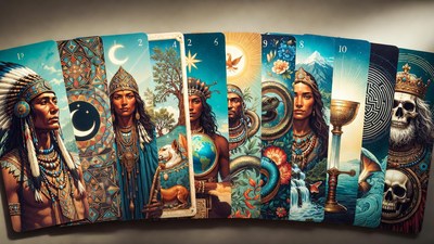 Indigenous Tarot Cards Spread