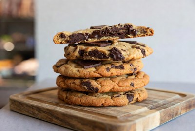 Stack of Chocolate Chip Cookies