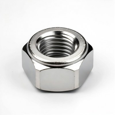 Shiny Stainless Steel Hex Nut