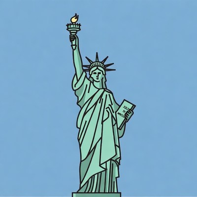 Statue of Liberty Illustration