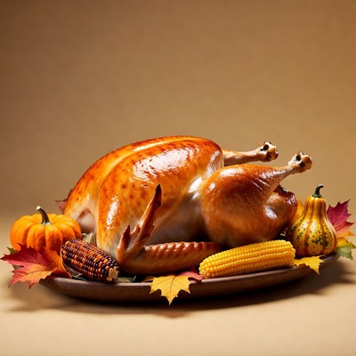 Roasted Turkey with Fall Vegetables