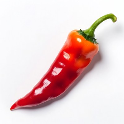Red chili pepper isolated