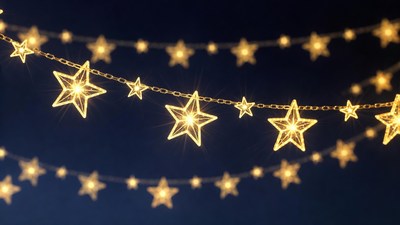 Glowing Star Fairy Lights String