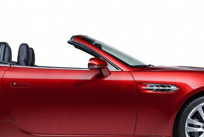 Red Convertible Sports Car